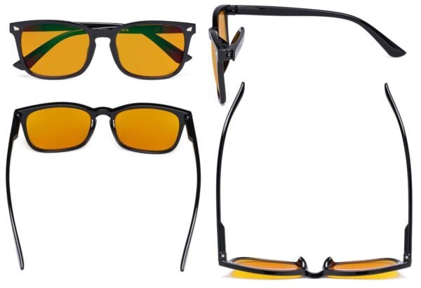 Eyekepper Blaulichtfilter Brille mit 12-Schichten Schutz für entspanntes Sehen am Bildschirm