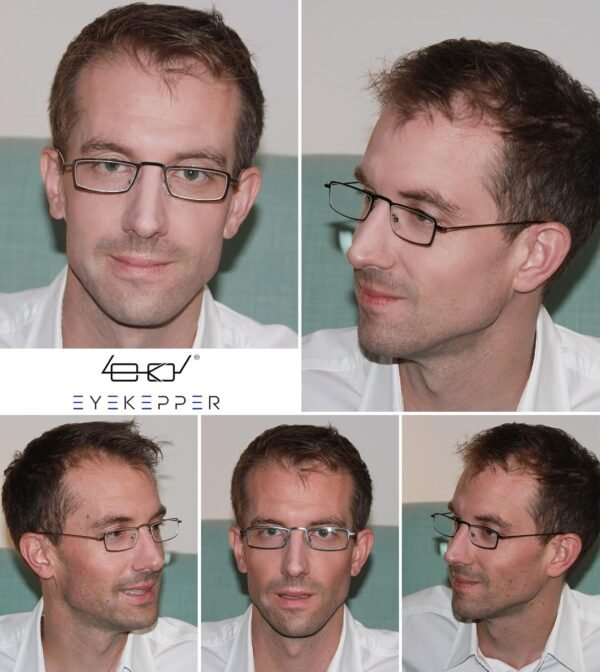 Eyekepper Edelstahl Lesebrille 5er Pack ultraleicht und kratzfest für Damen