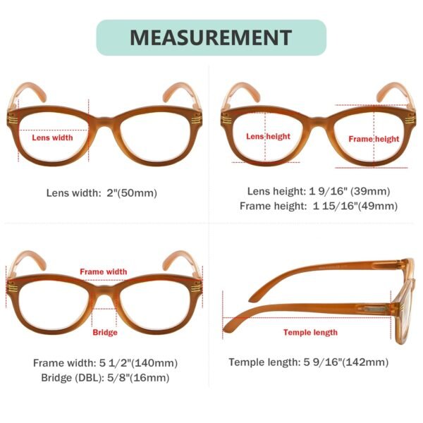 Eyekepper Katzenauge Lesebrille für Damen stilvoll und bequem im Alltag