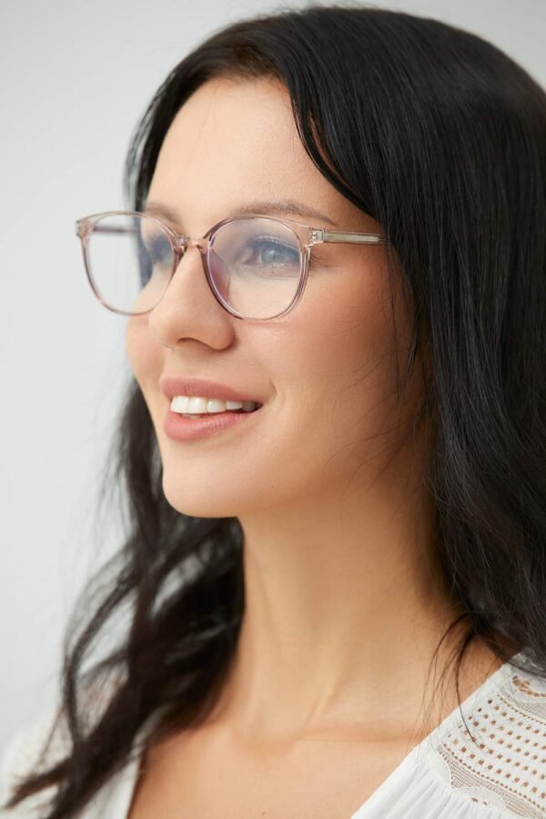 FONHCOO Blaulichtfilter Brille Damen superleicht schützt effektiv vor Bildschirmmüdigkeit