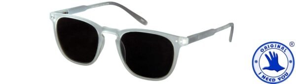 I Need You Playa Reading Glasses - Dioptres: +3.00 Crystal Grey