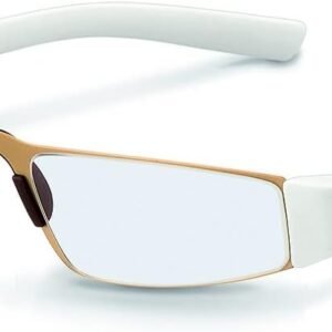 Porsche Unisex P8801 Glasses, Gold White, 48, Gold white