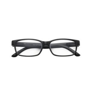 PROFLEX Safari Lesebrille gegen Kopfschmerzen, BluOptix Blaulichtblockierung, Federscharniere, robust, stoß und kratzfest, Unisex (Herren + Damen), stilvoll, +1,0, +1,5, +2,0,...