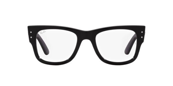 Ray-Ban Mega Wayfarer RX 0840V Black 51/21/145 Unisex Glasses, black