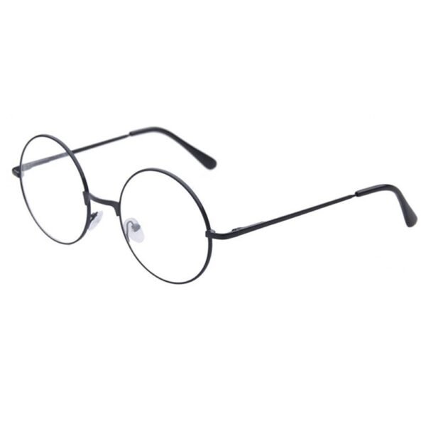 Retro Brille mit runden Kupfergläsern perfekt für Beatles Kostüm und Cosplay Spaß