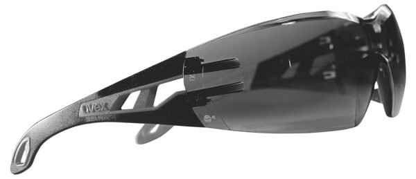 Uvex Pheos Schutzbrille mit supravision Technologie für klare Sicht und Komfort